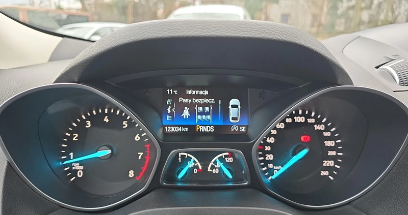 Ford Kuga cena 77900 przebieg: 122910, rok produkcji 2017 z Oleśnica małe 529